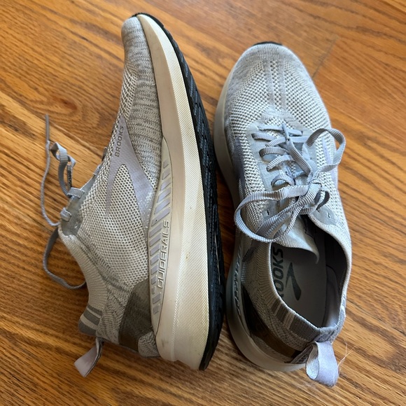 Brooks Bedlam 3 Gray Knit W8.5 - Picture 2 of 13